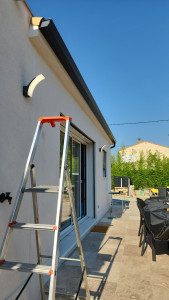 Photo de galerie - Mise en place d'éclairage extérieur 