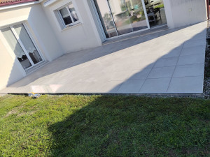 Photo de galerie - Carrelage terrasse format 45x45