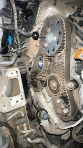 Photo de galerie - Remplacement de la distribution sur moteur 2.0 TDI 