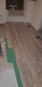 Photo de galerie - Pose de parquet - Revêtement de sol