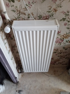 Photo de galerie - Pose radiateur 