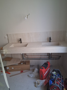 Photo de galerie - Installation sanitaires 

