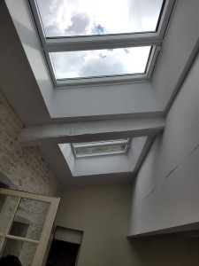 Photo de galerie - Fourniture et pose de velux style atelier