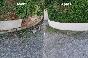 Photo de galerie - Rénovation du Muret 