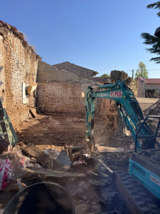 Photo de galerie - Démolition de bâtiment avec évacuation 