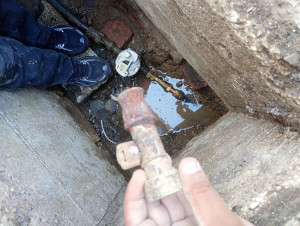 Photo de galerie - Installation de clapet anti retour 