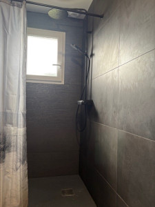 Photo de galerie - Pose carrelage salle de bains