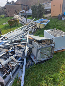 Photo de galerie - Récupération de métaux et plâtre