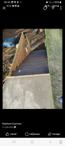 Photo de galerie - Réalisation d'un escalier
