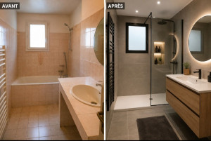 Photo de galerie - Reno salle de bain 