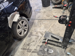 Photo de galerie - Redressage aile arrière 
