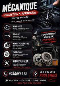 Photo de galerie - Service de mécanique entretien , diagnostic , embrayage, disques plaquettes ectr 