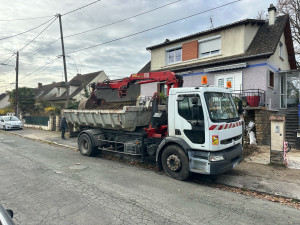 Photo de galerie - Enlèvement de terre de gravats 