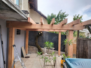 Photo de galerie - Agrandissement de balcon par poteau poutre avec terrasse 12m2