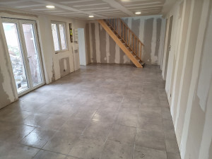 Photo de galerie - Pose de 30m2 de carrelage 