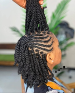 Photo de galerie - Vanilles sur cheveux crépus 