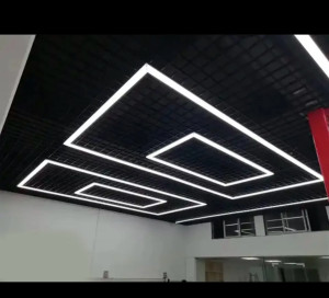 Photo de galerie - Installation de spot led dans un garage automobile 