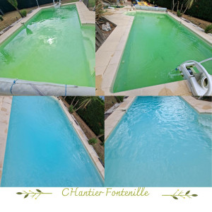 Photo de galerie - Entretien piscine Fontenilles, nettoyage, traitements...