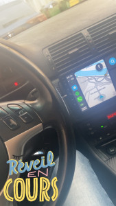 Photo de galerie - Pose de CarPlay sur bmw e46