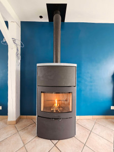 Photo de galerie - Installation d'un poêle à bois 