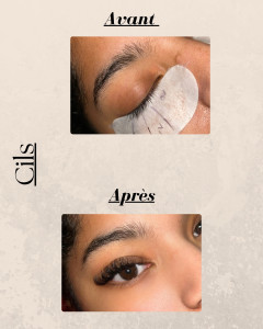 Photo de galerie - Pose cils mixte 