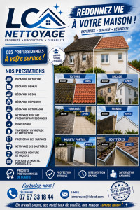 Photo de galerie - Décapage muret, toiture ect