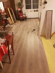 Photo de galerie - Pose de parquet 