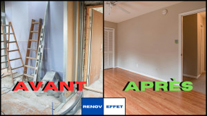 Photo de galerie - Chantier avant / après