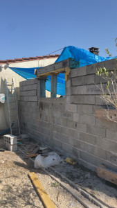 Photo de galerie - Agrandissement en parpaing 