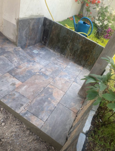 Photo de galerie - La pose de carrelage