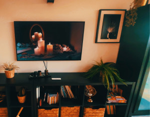 Photo de galerie - Accrochage de TV au mur 