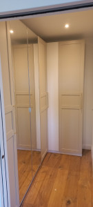Photo de galerie - Dressing ikéa 5 modules

