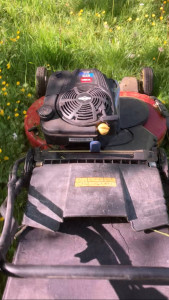 Photo de galerie - Pour une urgence tonte - tondeuse double lame 