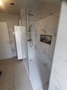 Photo de galerie - Rénovation de la salle de bain après