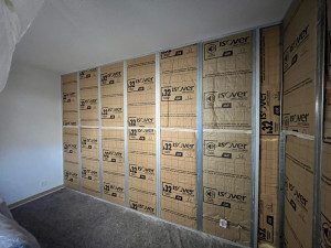 Photo de galerie - Laine de verre Isover 140mm GR32