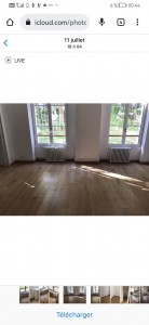 Photo de galerie - Pose de parquet - Revêtement de sol