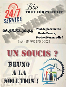 Photo de galerie - A votre disposition pour tout type de travaux n'hésitez pas à me contacter !