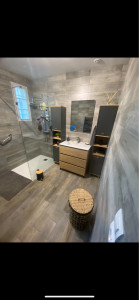 Photo de galerie - Photo salle d’eau après l’intervention de nos équipes 