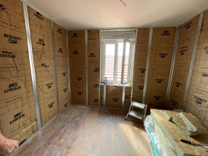 Photo de galerie - Isolation et Ossature métallique