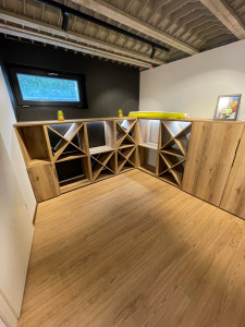 Photo de galerie - Pose de revêtement de sol coller au sous sol 