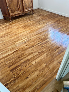 Photo de galerie - Vitrification de parquet 