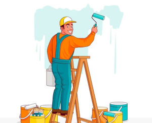 Photo de galerie - Service peinture..
une expérience d'environ 150 heures!!!