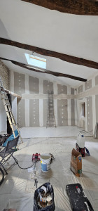 Photo de galerie - Pose de bandes 