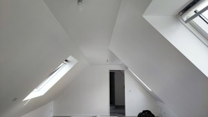 Photo de galerie - Enduit + peinture satiné 