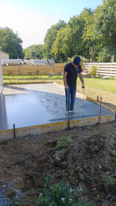 Photo de galerie - Coulage terrasse 24m2 ?