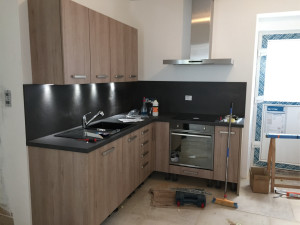 Photo de galerie - Montage d’une cuisine équipée 