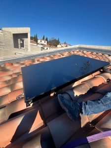 Photo de galerie - Panneau solaire hydraulique 