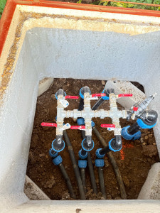 Photo de galerie - Pose de réseau d eau Irigation jardin 