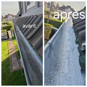 Photo de galerie - Réparation de gouttière 