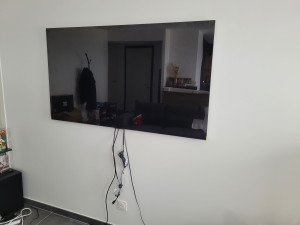 Photo de galerie - 
Poser tv au mur